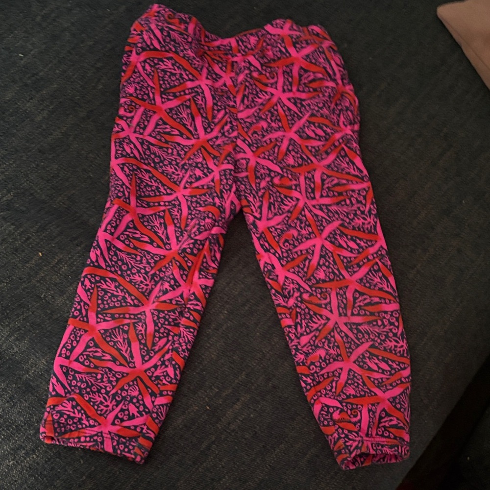 Lilly Pulitzer Girls Mini Mallie Terry Pant